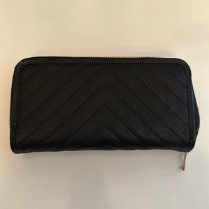 BLACK DOUBLE WALLET